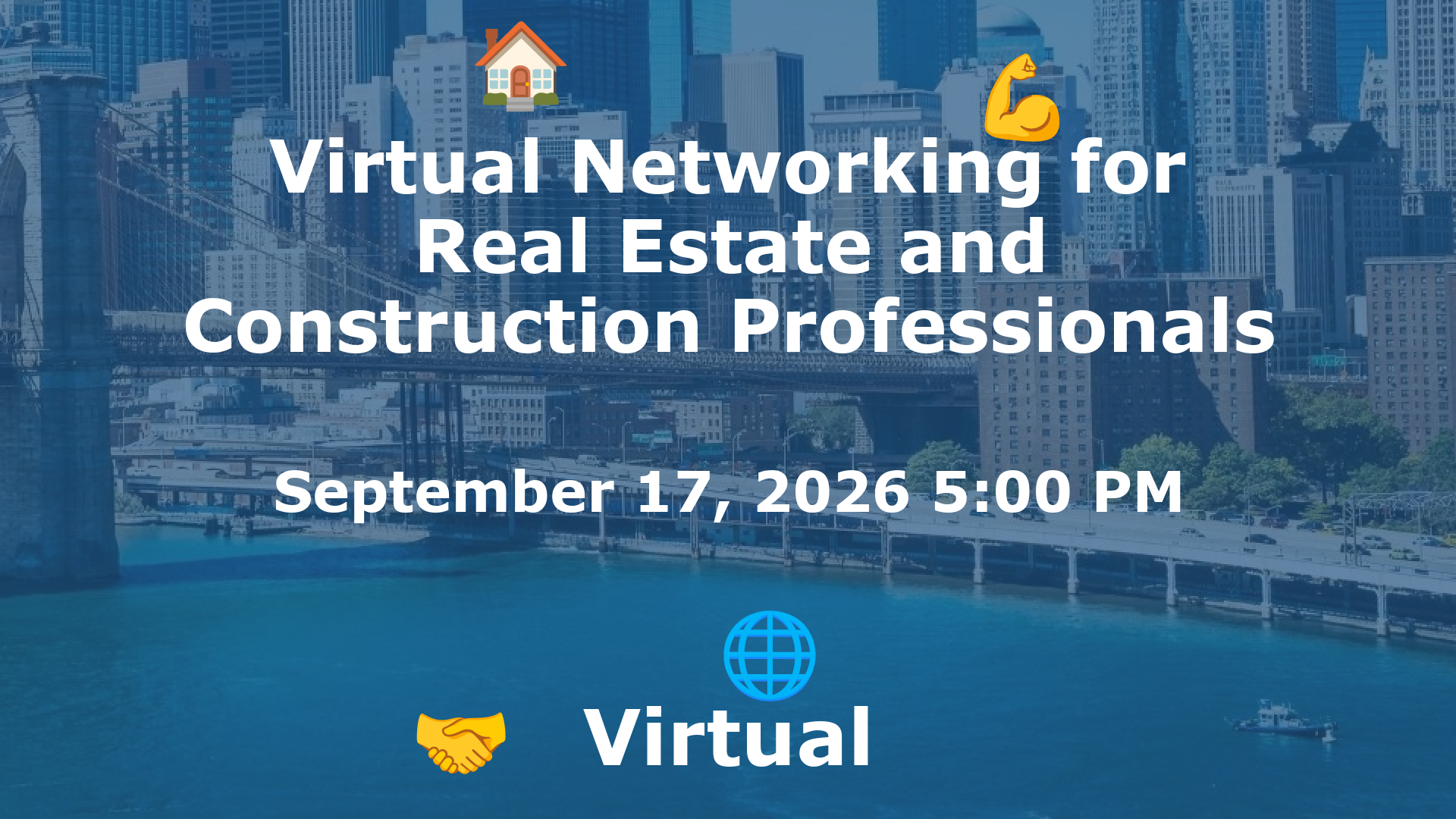 Virtual Networking for Real Estate and Construction Professionals event image